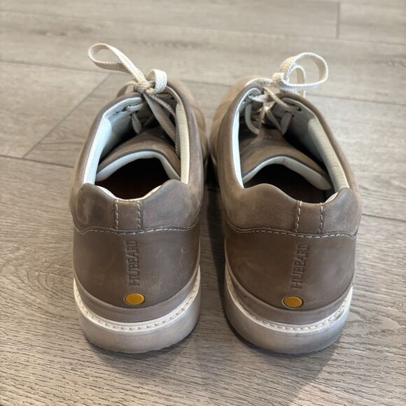 Samuel Hubbard Fast Taupe Nubuck Leather Men's Oxford Shoes M1300-029 Size 10.5 - Picture 5 of 8